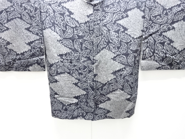 未使用品　本総絞り　草花模様絵羽織